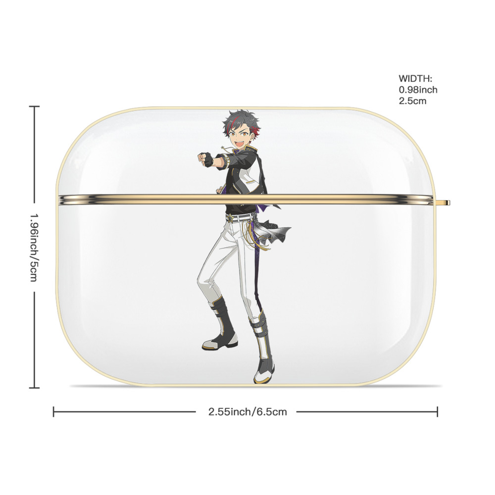 あんさんぶるスターズ! Ensemble Stars 【AirPods Pro用】ハードシェル保護ケース｜耐衝撃・防指紋・カラビナ付き商品仕様