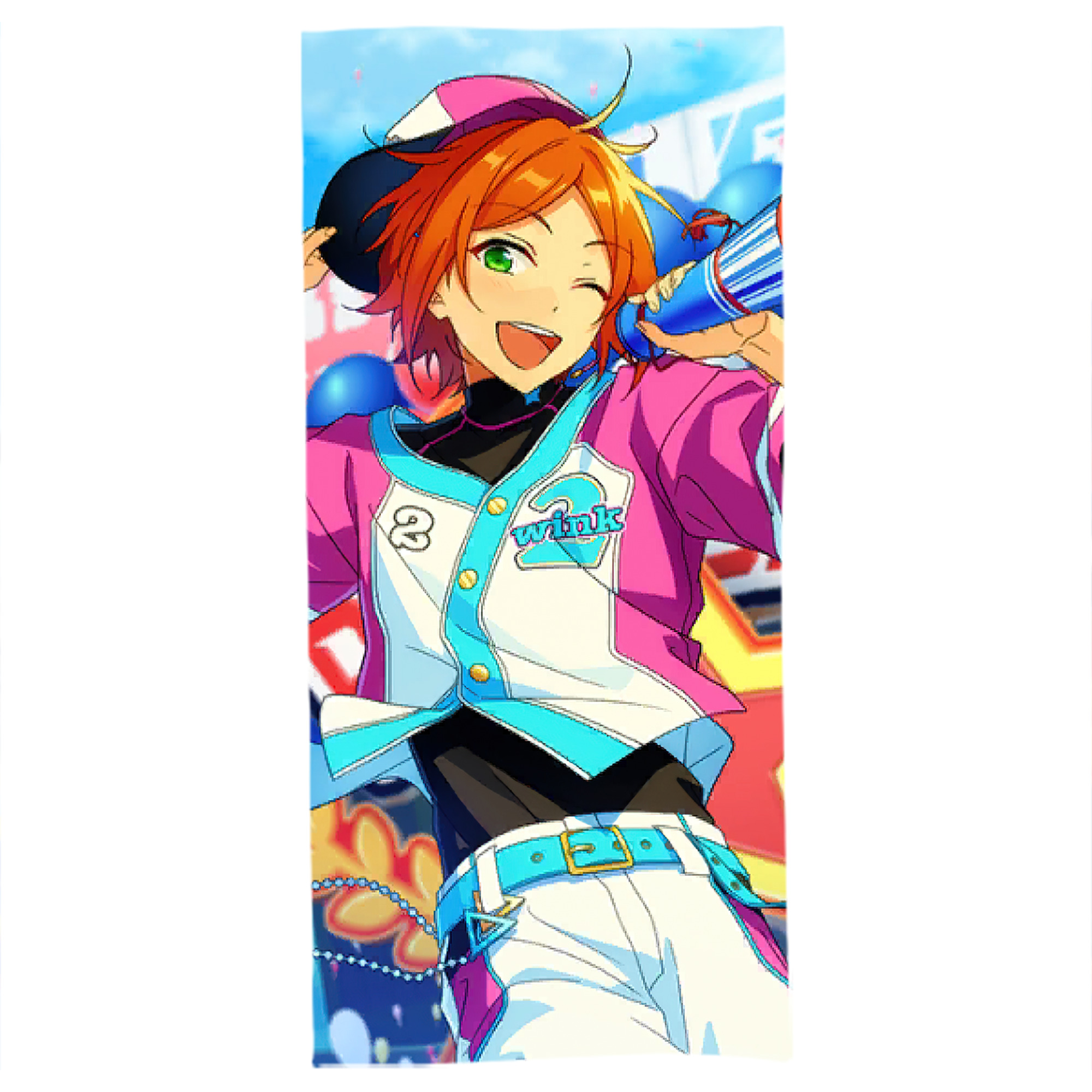 （画像用） あんさんぶるスターズ! Ensemble Stars 大判バスタオル 70×140cm 吸水速乾 柔らかい肌触り
