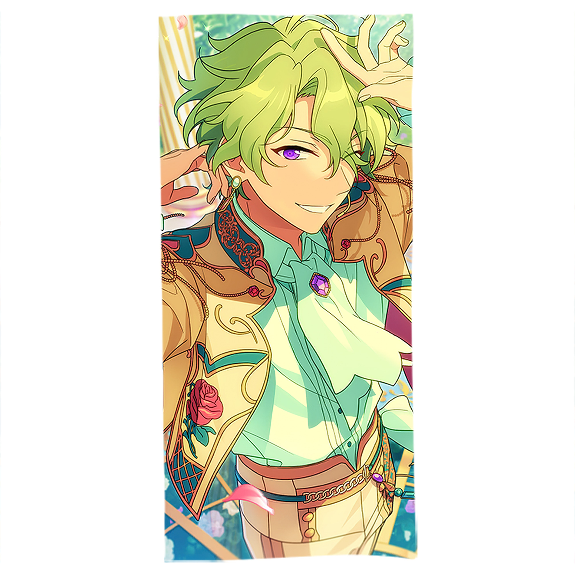 （画像用） あんさんぶるスターズ! Ensemble Stars 大判バスタオル 70×140cm 吸水速乾 柔らかい肌触り