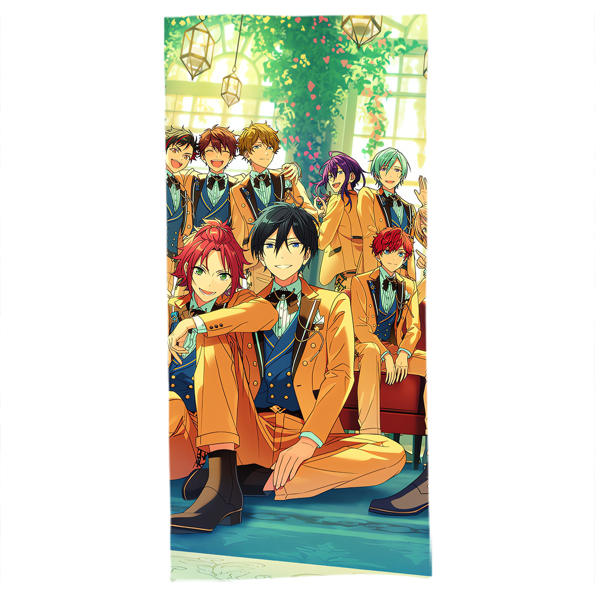 （画像用） あんさんぶるスターズ! Ensemble Stars 大判バスタオル 70×140cm 吸水速乾 柔らかい肌触り
