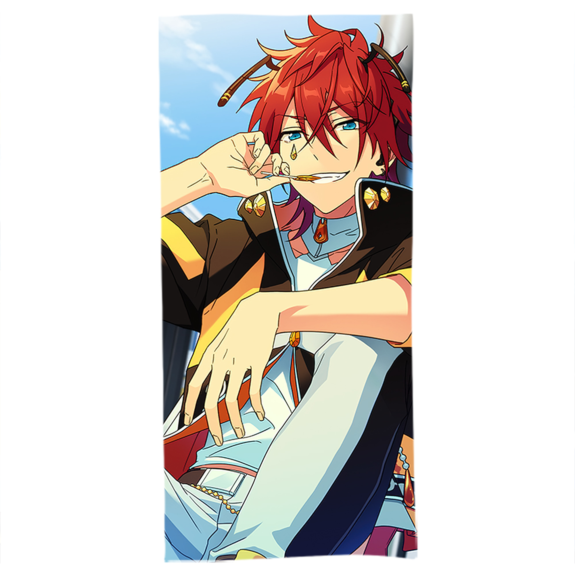 （画像用） あんさんぶるスターズ! Ensemble Stars 大判バスタオル 70×140cm 吸水速乾 柔らかい肌触り