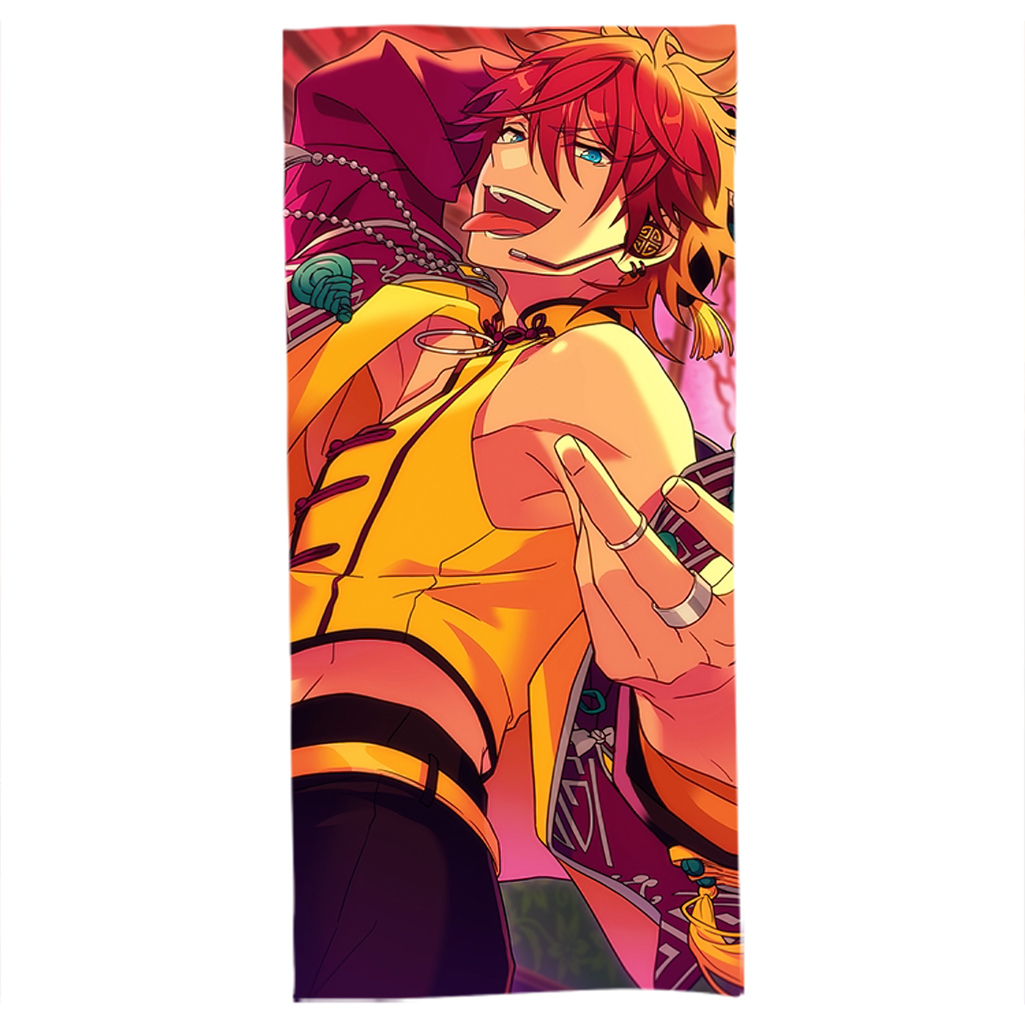 （画像用） あんさんぶるスターズ! Ensemble Stars 大判バスタオル 70×140cm 吸水速乾 柔らかい肌触り