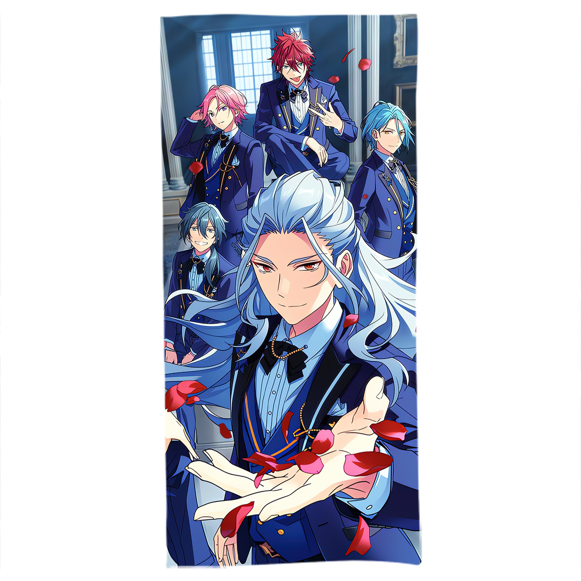（画像用） あんさんぶるスターズ! Ensemble Stars 大判バスタオル 70×140cm 吸水速乾 柔らかい肌触り
