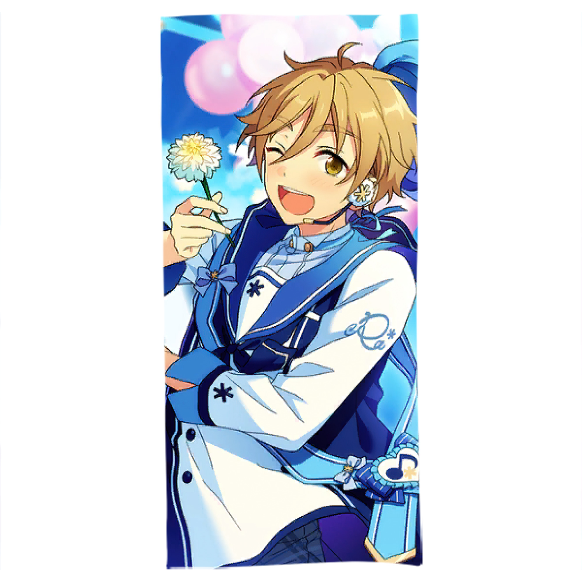 （画像用） あんさんぶるスターズ! Ensemble Stars 大判バスタオル 70×140cm 吸水速乾 柔らかい肌触り
