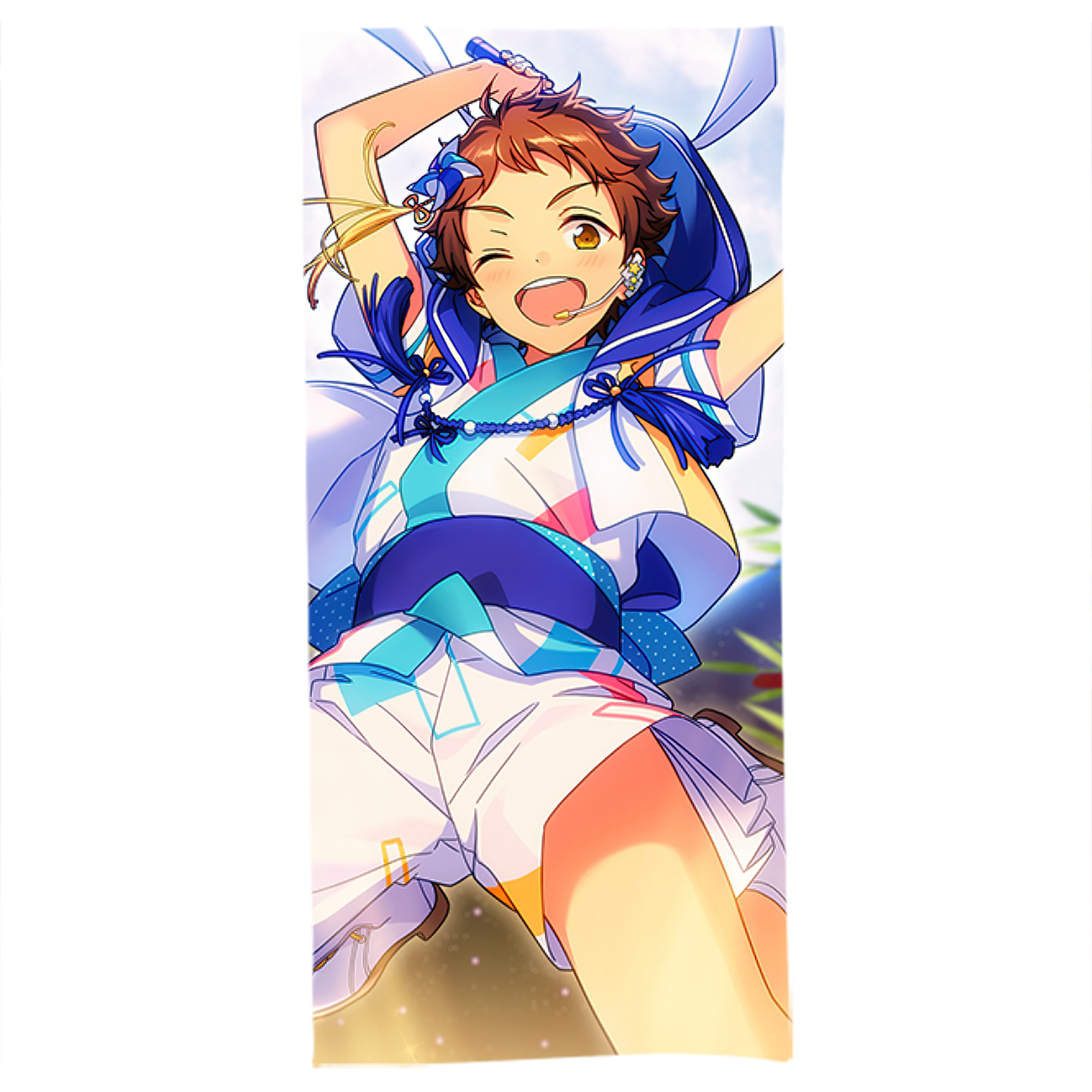（画像用） あんさんぶるスターズ! Ensemble Stars 大判バスタオル 70×140cm 吸水速乾 柔らかい肌触り