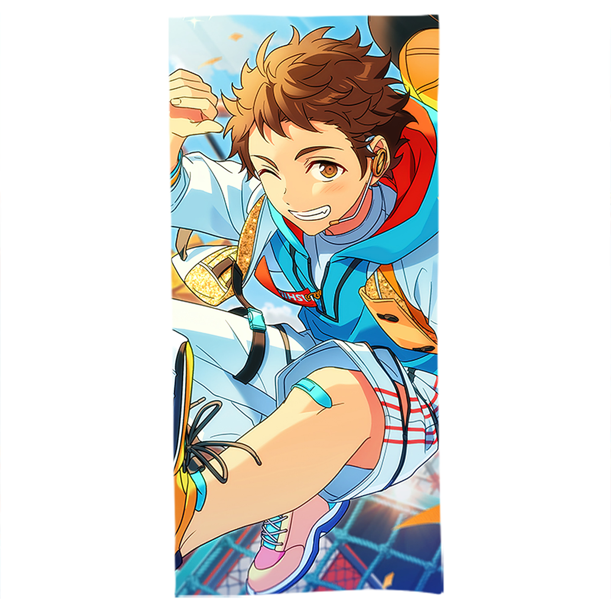 （画像用） あんさんぶるスターズ! Ensemble Stars 大判バスタオル 70×140cm 吸水速乾 柔らかい肌触り