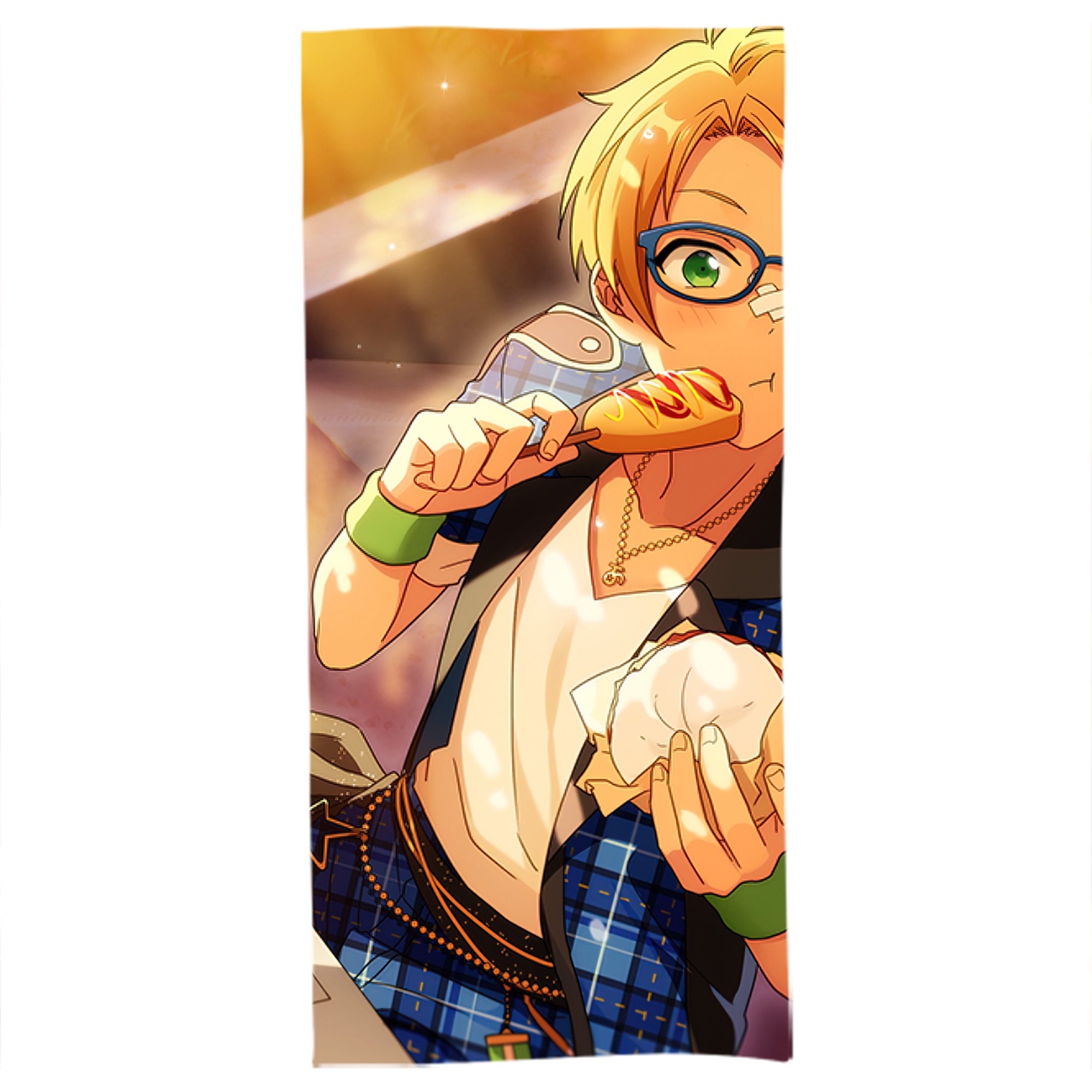 （画像用） あんさんぶるスターズ! Ensemble Stars 大判バスタオル 70×140cm 吸水速乾 柔らかい肌触り