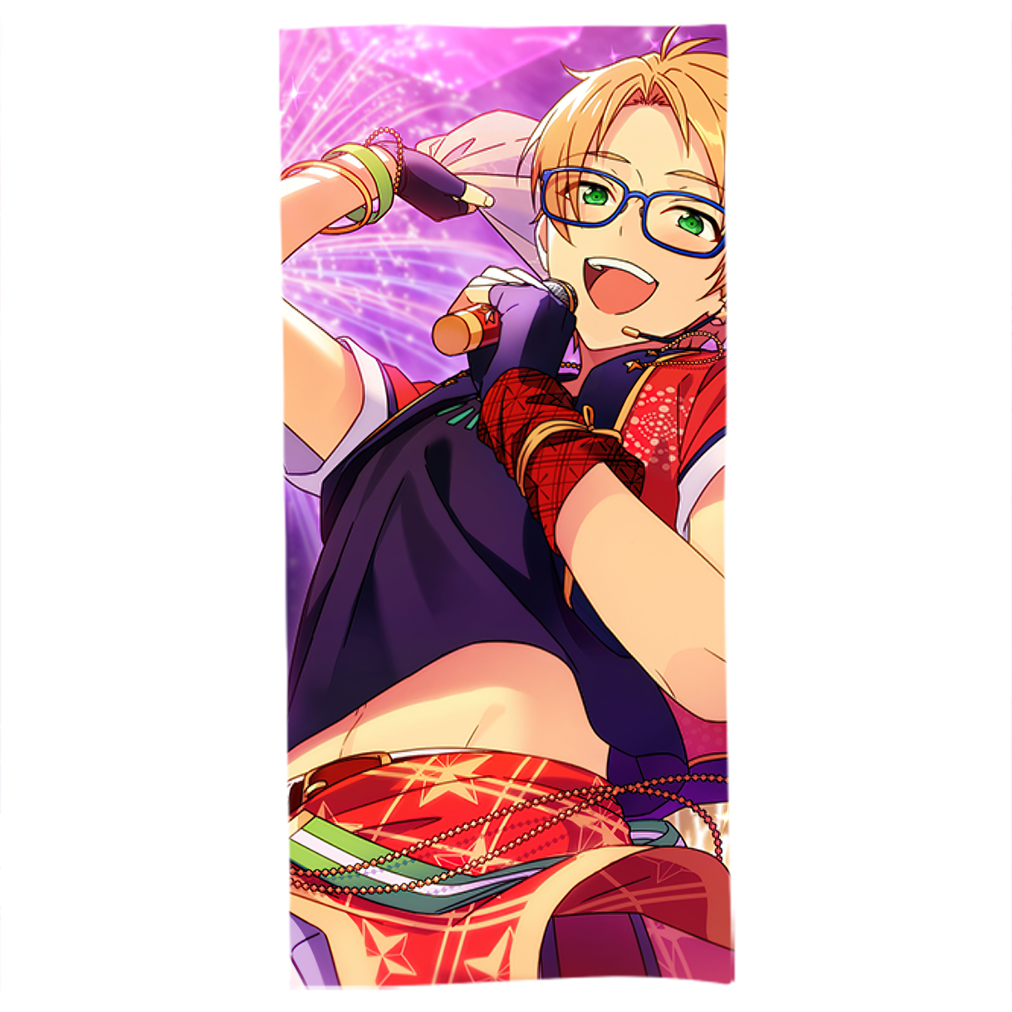 （画像用） あんさんぶるスターズ! Ensemble Stars 大判バスタオル 70×140cm 吸水速乾 柔らかい肌触り