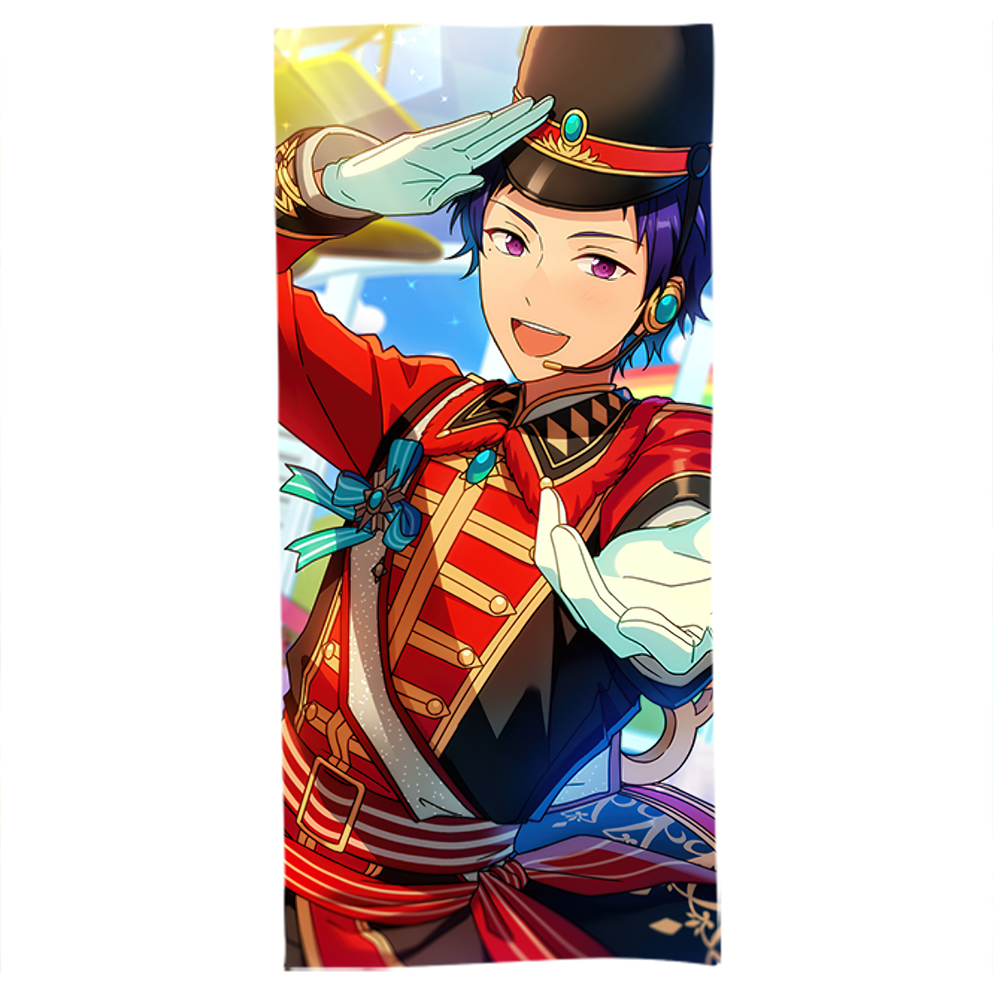 （画像用） あんさんぶるスターズ! Ensemble Stars 大判バスタオル 70×140cm 吸水速乾 柔らかい肌触り