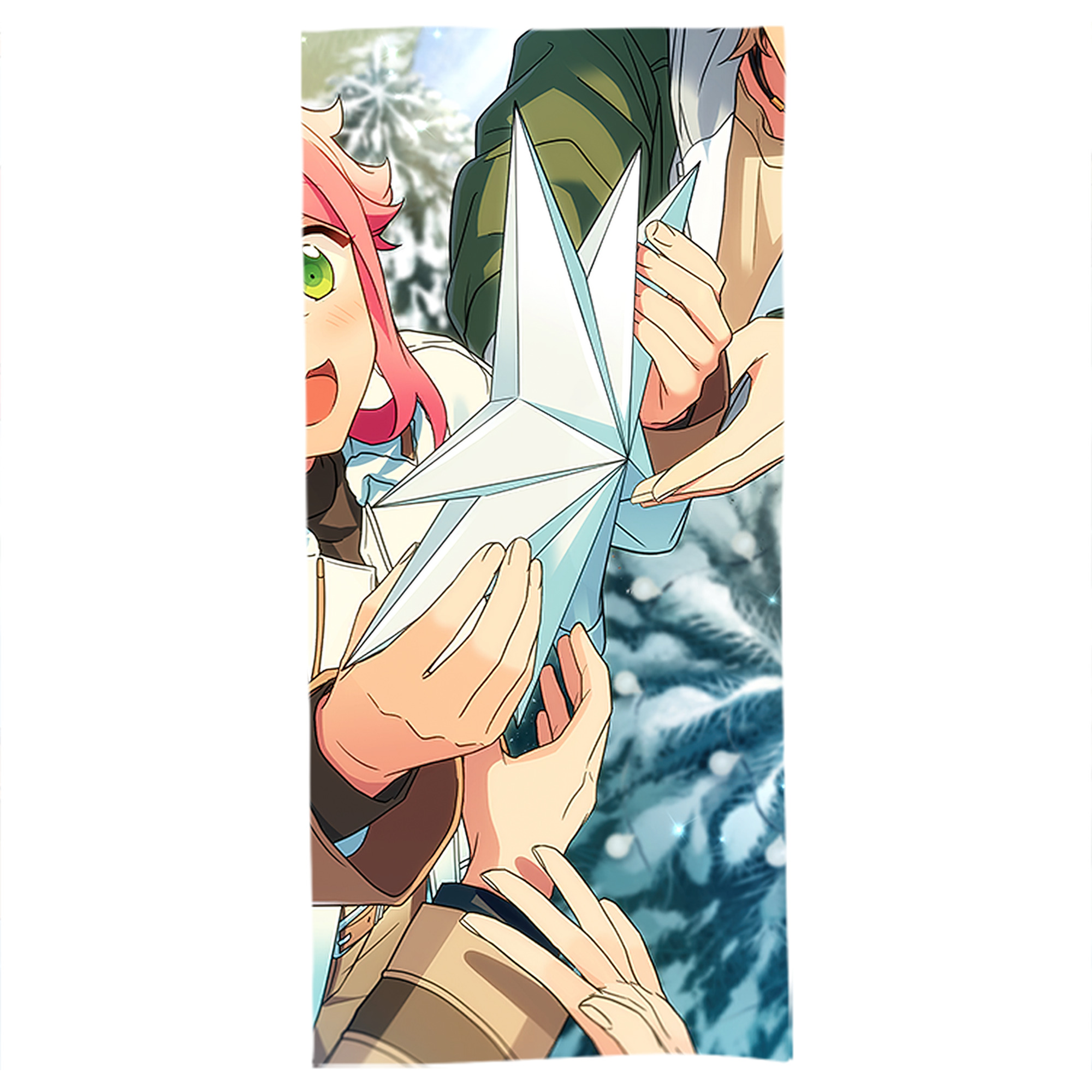 （画像用） あんさんぶるスターズ! Ensemble Stars 大判バスタオル 70×140cm 吸水速乾 柔らかい肌触り