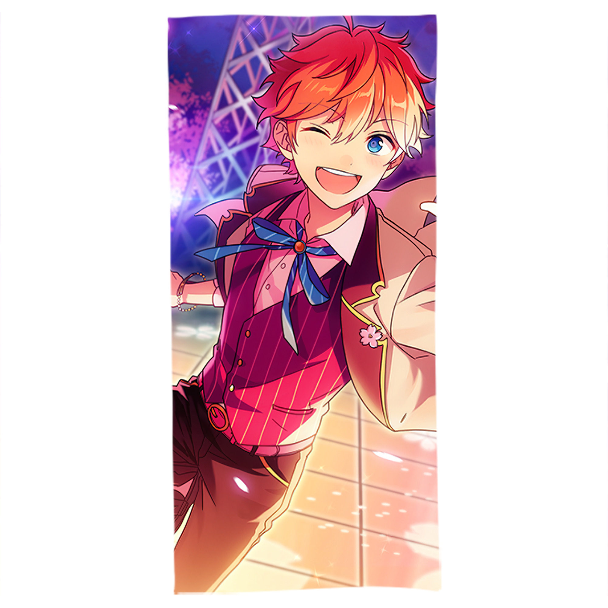 （画像用） あんさんぶるスターズ! Ensemble Stars 大判バスタオル 70×140cm 吸水速乾 柔らかい肌触り