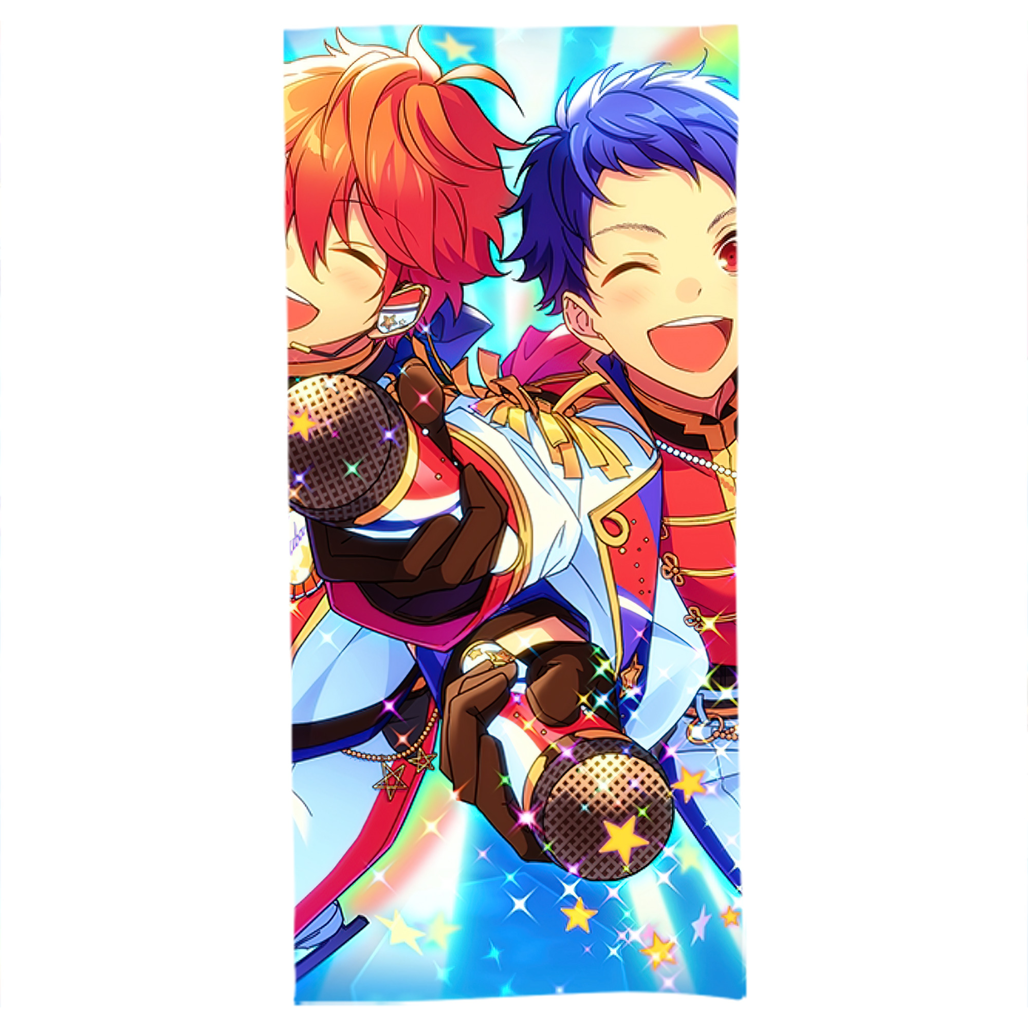 （画像用） あんさんぶるスターズ! Ensemble Stars 大判バスタオル 70×140cm 吸水速乾 柔らかい肌触り