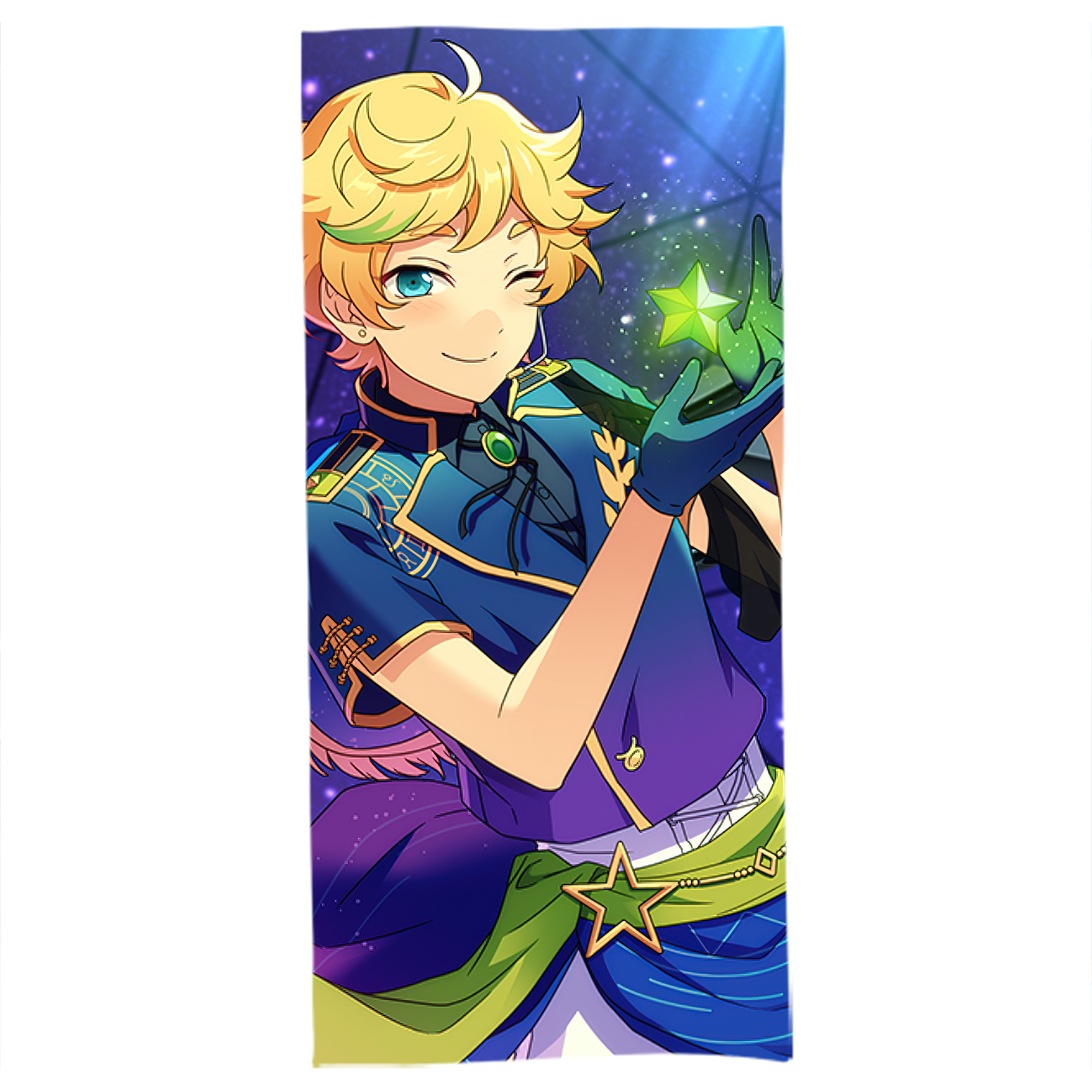 （画像用） あんさんぶるスターズ! Ensemble Stars 大判バスタオル 70×140cm 吸水速乾 柔らかい肌触り