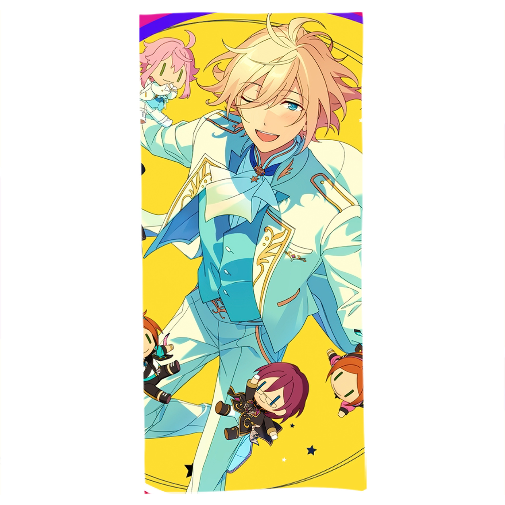 （画像用） あんさんぶるスターズ! Ensemble Stars 大判バスタオル 70×140cm 吸水速乾 柔らかい肌触り