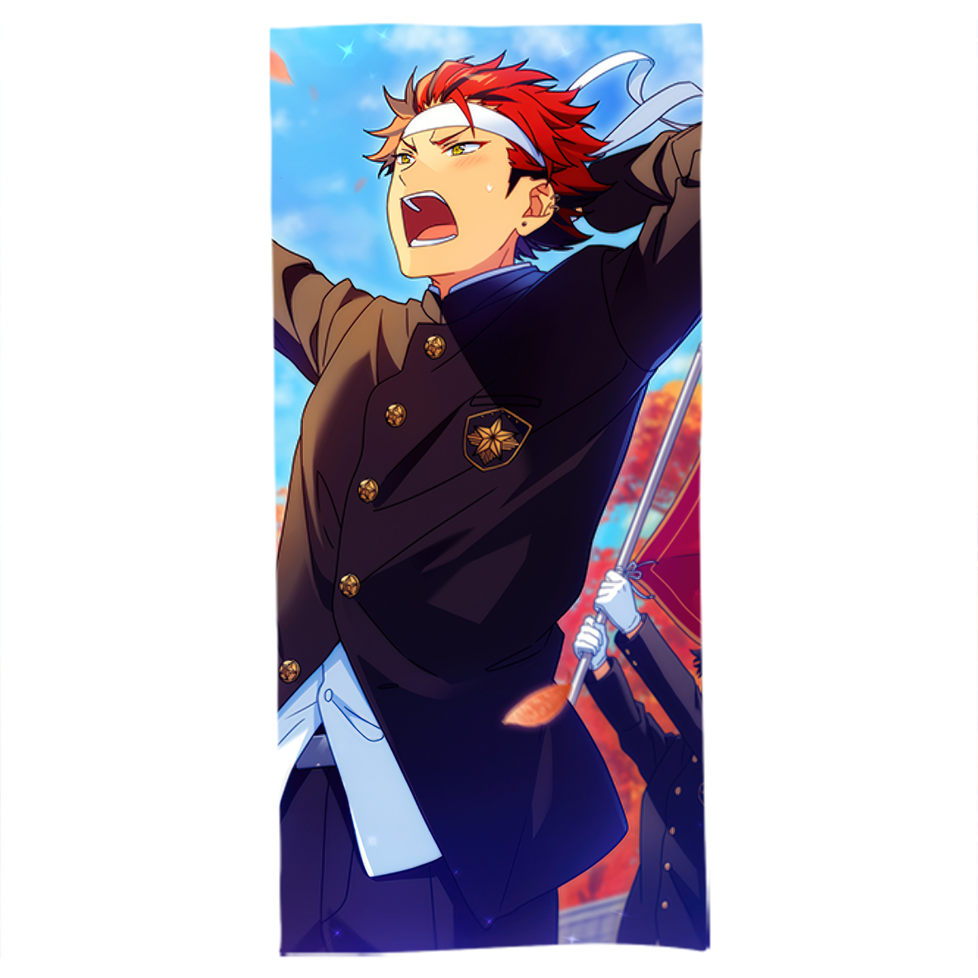 （画像用） あんさんぶるスターズ! Ensemble Stars 大判バスタオル 70×140cm 吸水速乾 柔らかい肌触り