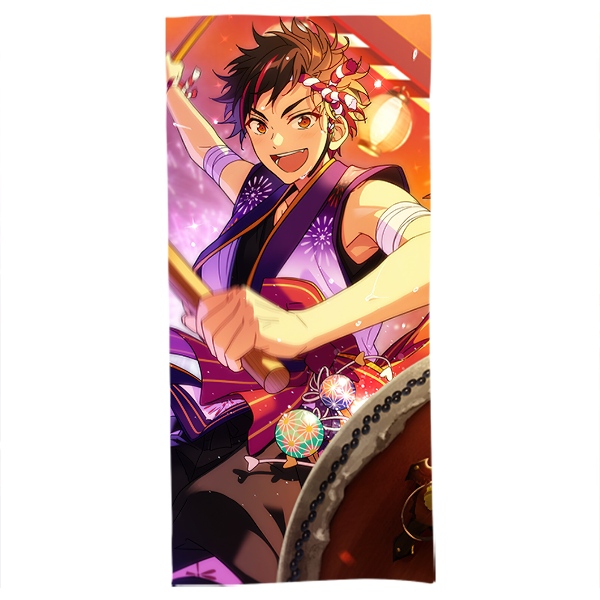 （画像用） あんさんぶるスターズ! Ensemble Stars 大判バスタオル 70×140cm 吸水速乾 柔らかい肌触り