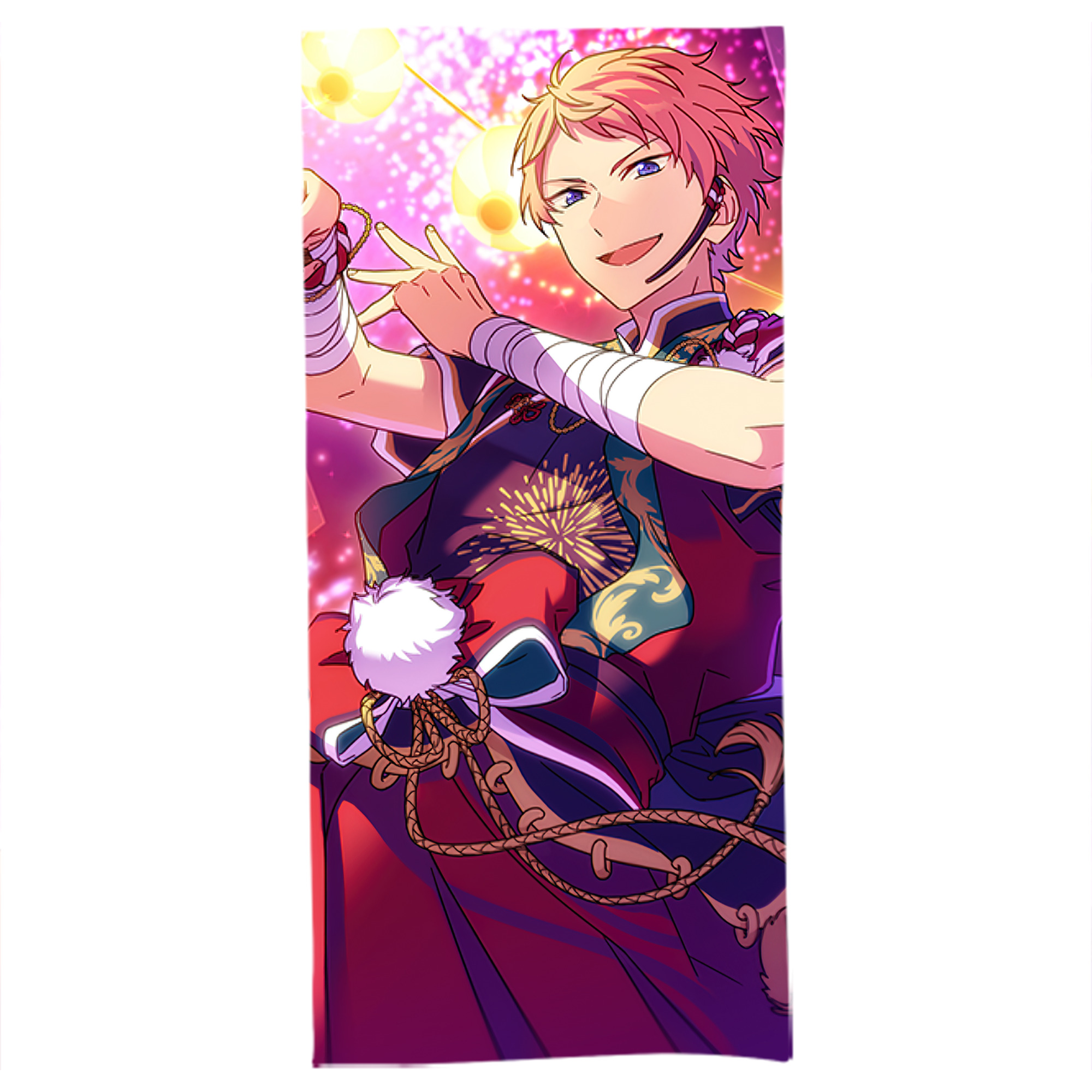 （画像用） あんさんぶるスターズ! Ensemble Stars 大判バスタオル 70×140cm 吸水速乾 柔らかい肌触り