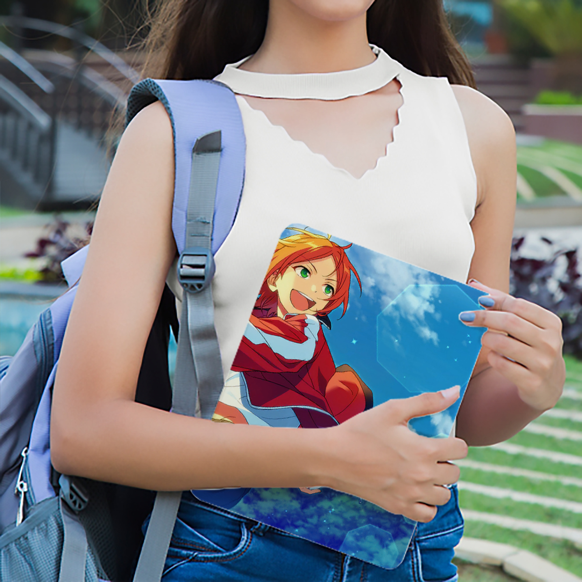 あんさんぶるスターズ! Ensemble Stars IPad ケース ブック型 PUレザー TPU 耐衝撃 軽量 薄型 ペン収納なし 全面保護 IPad 各モデル対応