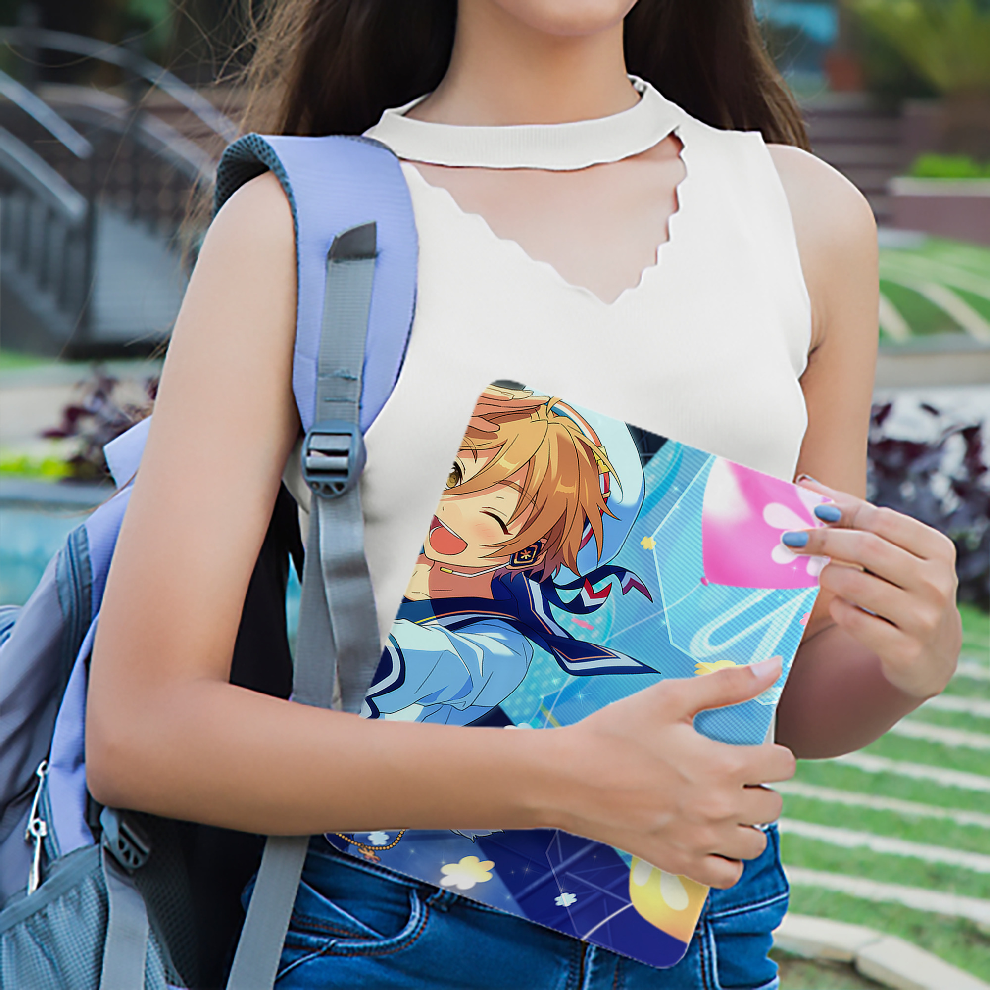 あんさんぶるスターズ! Ensemble Stars IPad ケース ブック型 PUレザー TPU 耐衝撃 軽量 薄型 ペン収納なし 全面保護 IPad 各モデル対応