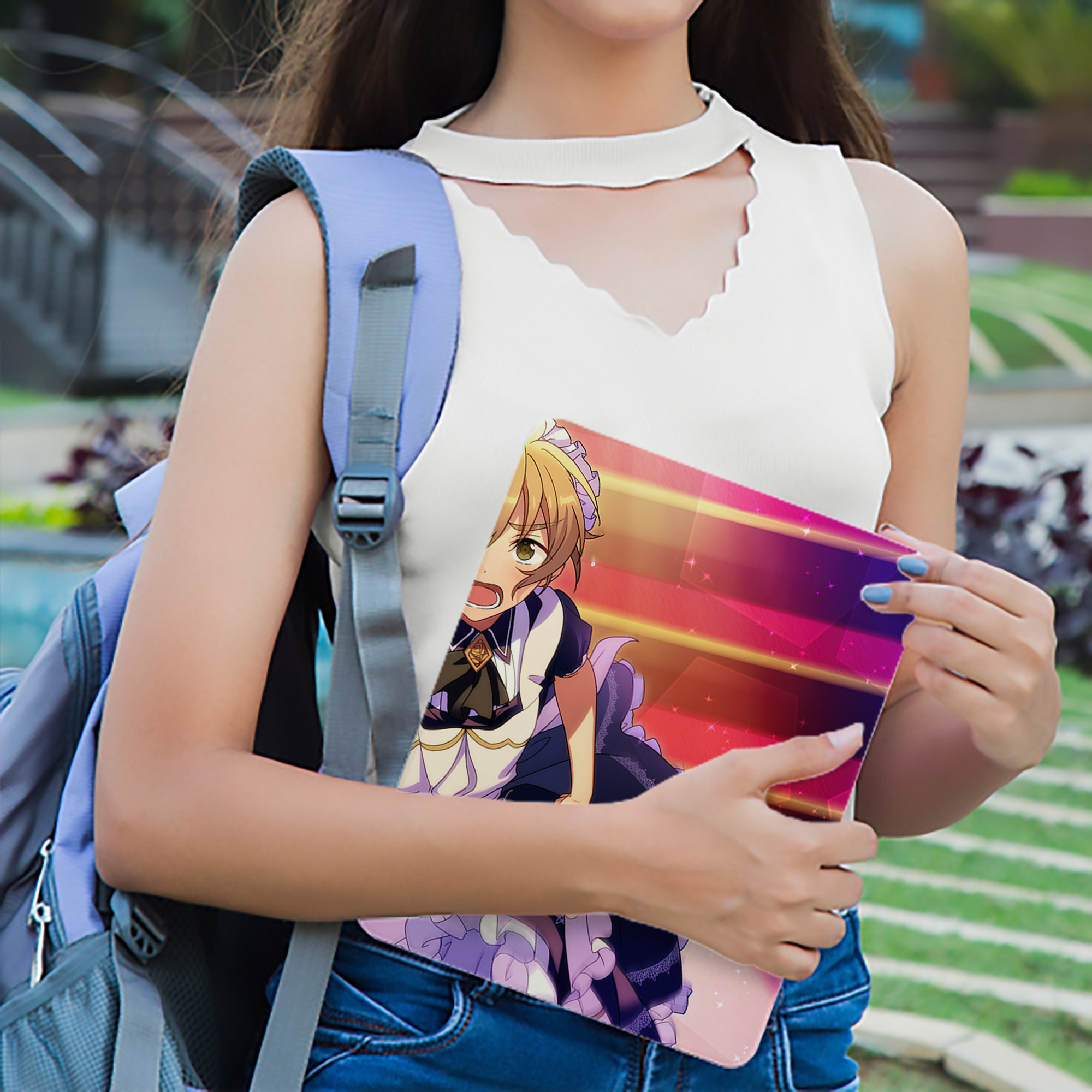 あんさんぶるスターズ! Ensemble Stars IPad ケース ブック型 PUレザー TPU 耐衝撃 軽量 薄型 ペン収納なし 全面保護 IPad 各モデル対応