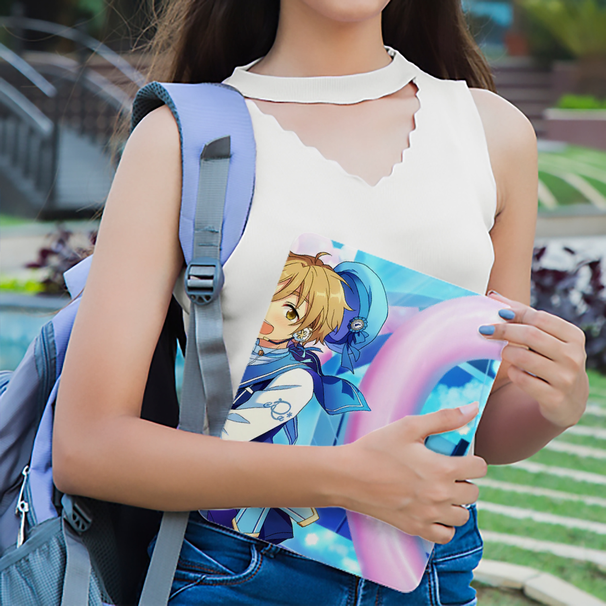 あんさんぶるスターズ! Ensemble Stars IPad ケース ブック型 PUレザー TPU 耐衝撃 軽量 薄型 ペン収納なし 全面保護 IPad 各モデル対応