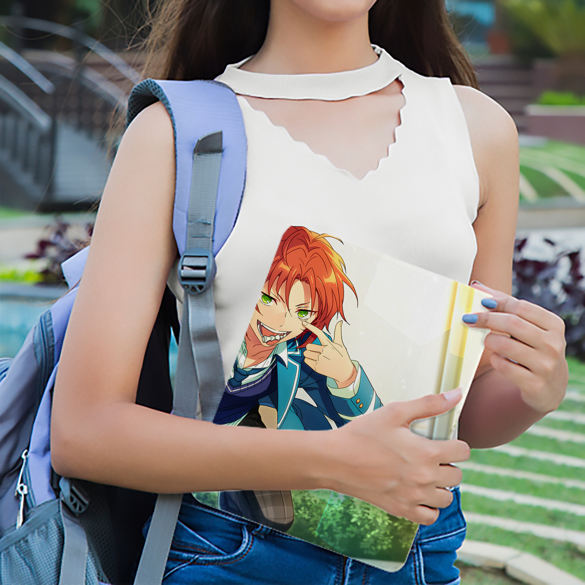 あんさんぶるスターズ! Ensemble Stars IPad ケース ブック型 PUレザー TPU 耐衝撃 軽量 薄型 ペン収納なし 全面保護 IPad 各モデル対応