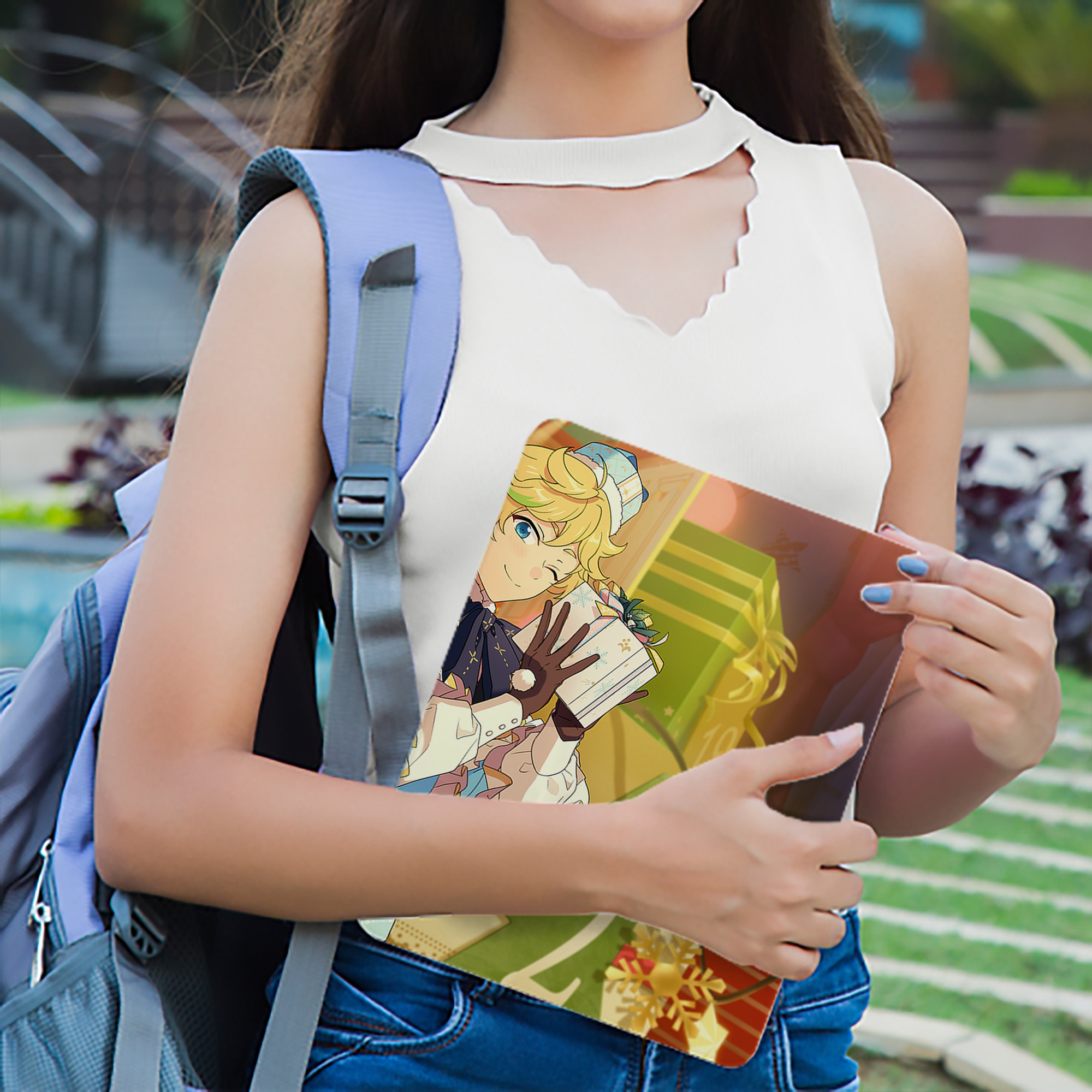 あんさんぶるスターズ! Ensemble Stars IPad ケース ブック型 PUレザー TPU 耐衝撃 軽量 薄型 ペン収納なし 全面保護 IPad 各モデル対応