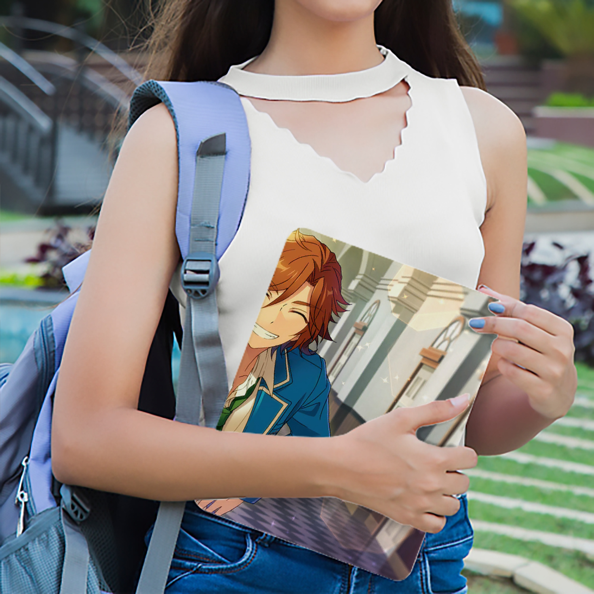 あんさんぶるスターズ! Ensemble Stars IPad ケース ブック型 PUレザー TPU 耐衝撃 軽量 薄型 ペン収納なし 全面保護 IPad 各モデル対応