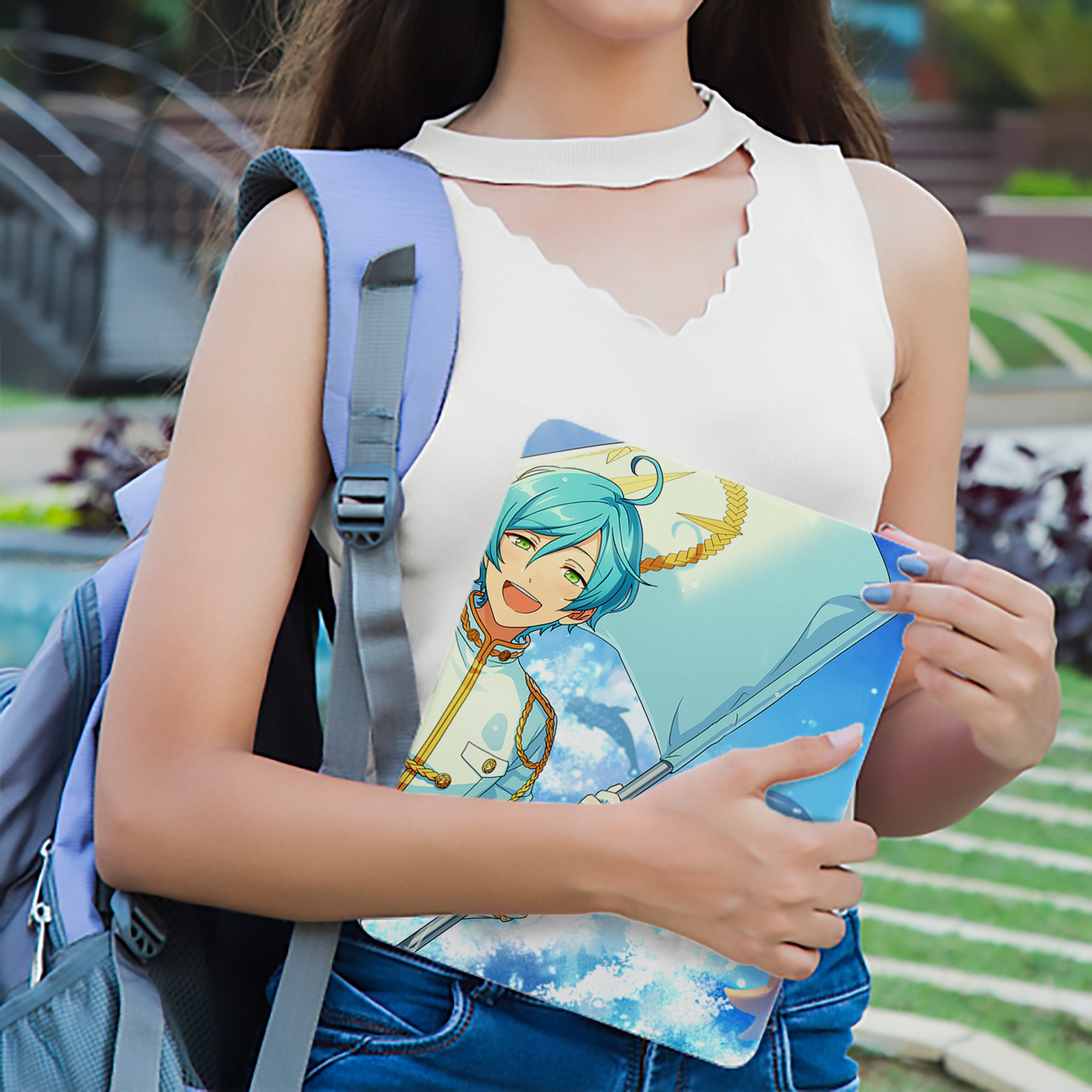 あんさんぶるスターズ! Ensemble Stars IPad ケース ブック型 PUレザー TPU 耐衝撃 軽量 薄型 ペン収納なし 全面保護 IPad 各モデル対応