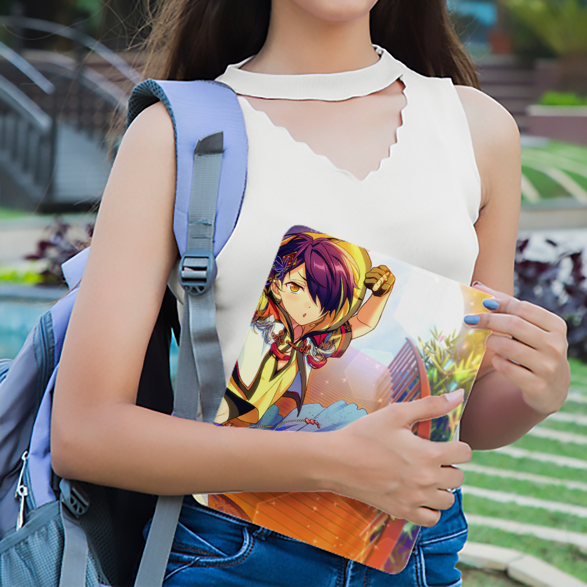 あんさんぶるスターズ! Ensemble Stars IPad ケース ブック型 PUレザー TPU 耐衝撃 軽量 薄型 ペン収納なし 全面保護 IPad 各モデル対応