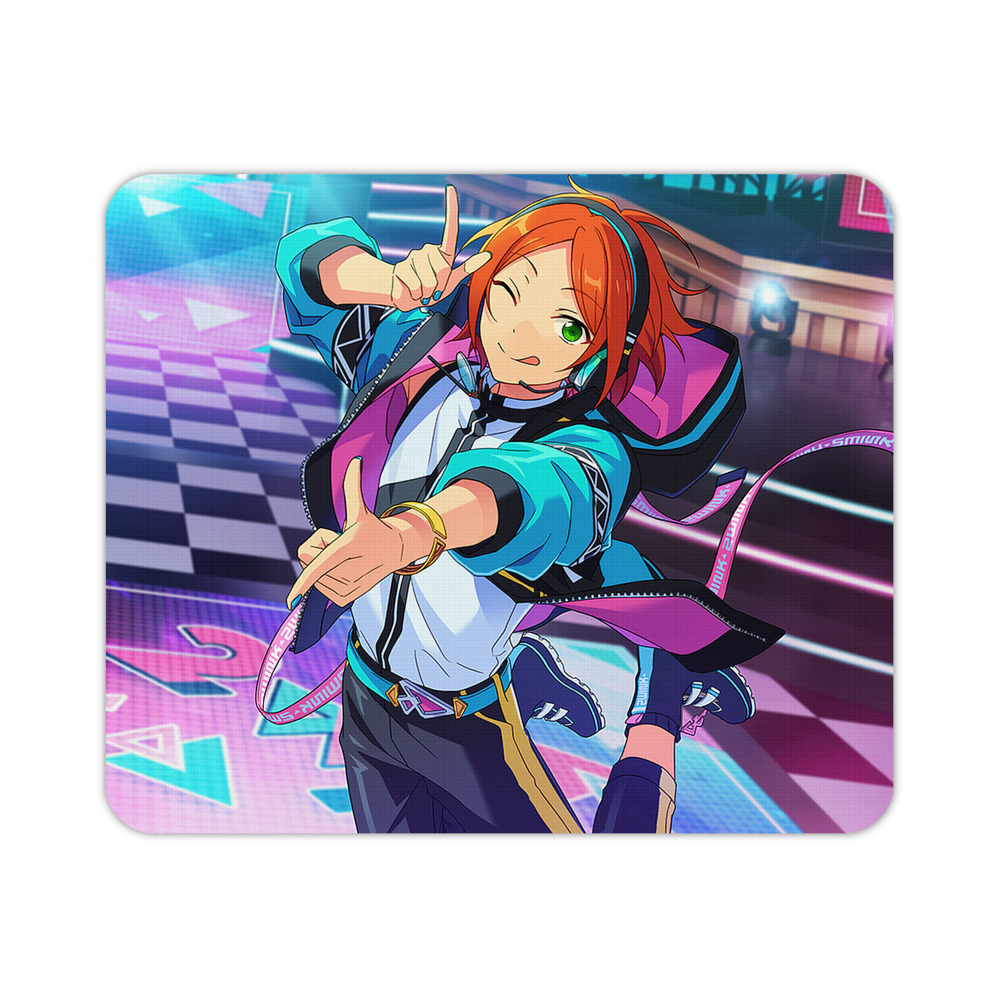 （画像用） あんさんぶるスターズ! Ensemble Stars マウスパッド ステッチ加工 ラバー素材 防水 滑り止め 超薄型 ゲーミング/オフィス対応