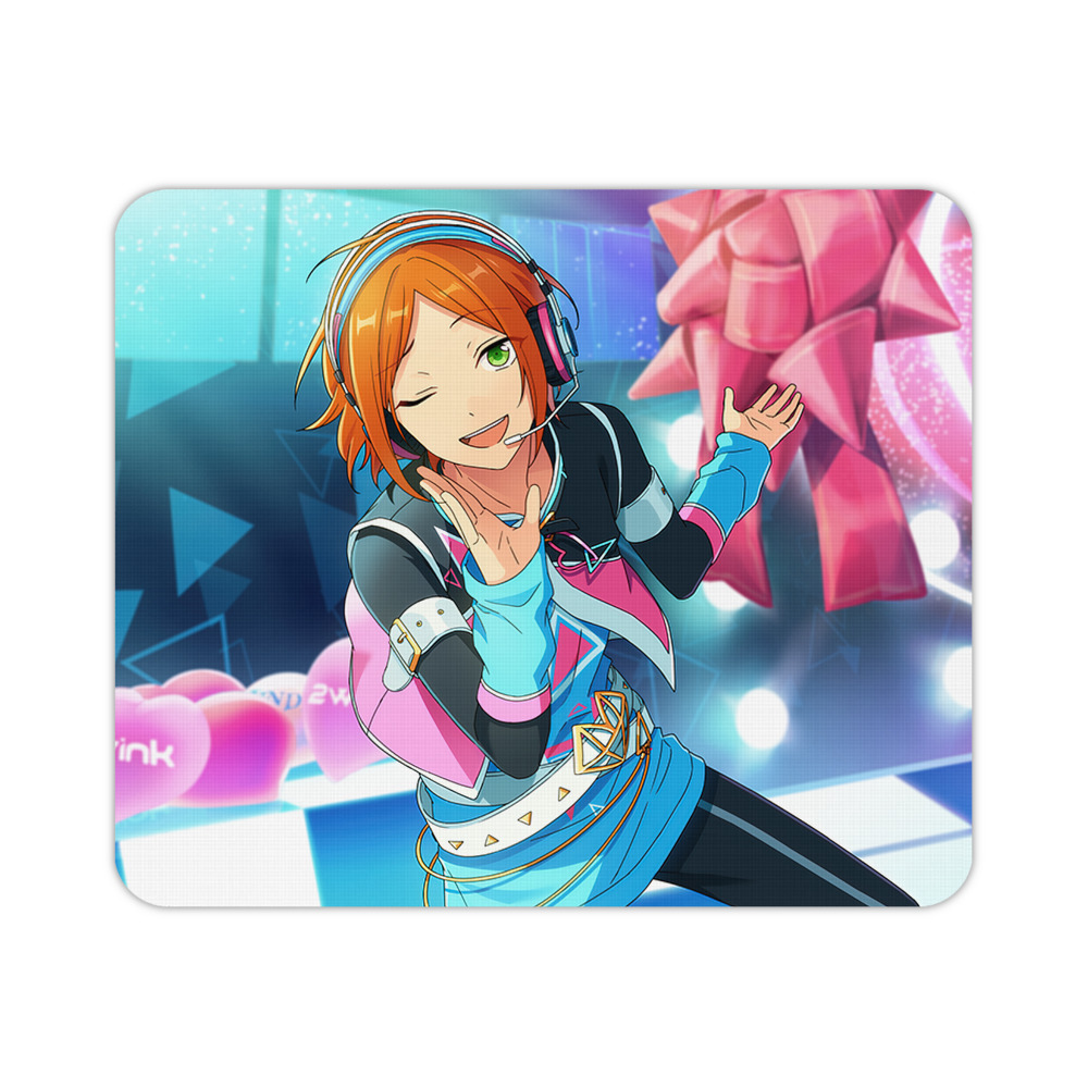 （画像用） あんさんぶるスターズ! Ensemble Stars マウスパッド ステッチ加工 ラバー素材 防水 滑り止め 超薄型 ゲーミング/オフィス対応