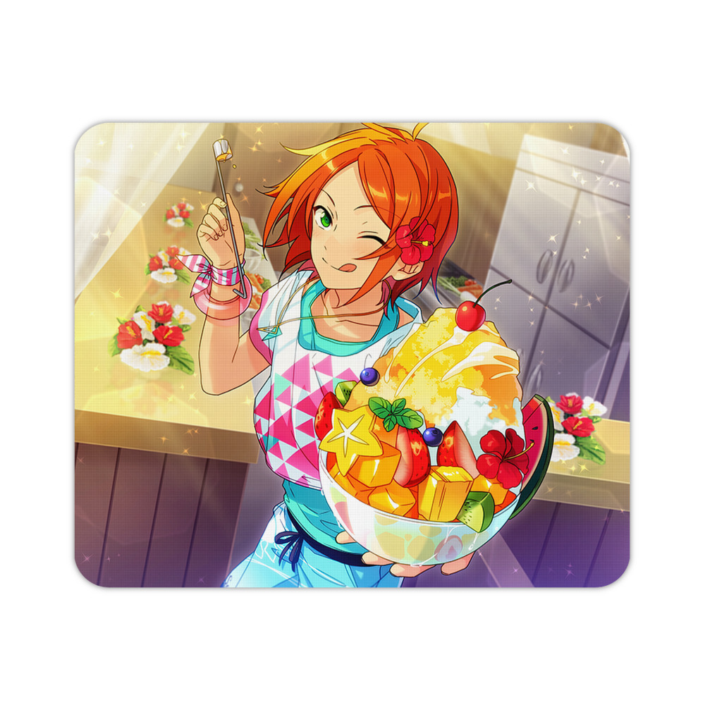 （画像用） あんさんぶるスターズ! Ensemble Stars マウスパッド ステッチ加工 ラバー素材 防水 滑り止め 超薄型 ゲーミング/オフィス対応
