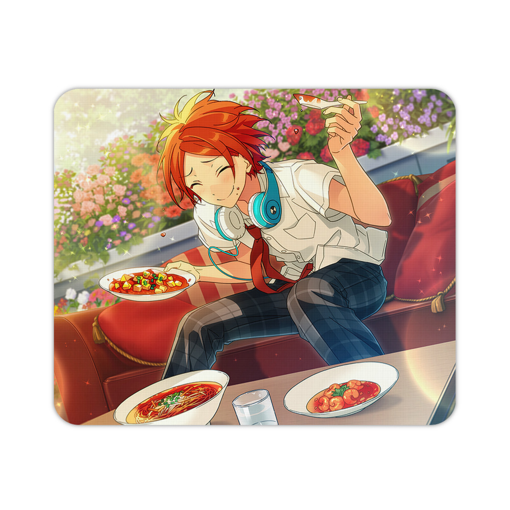 （画像用） あんさんぶるスターズ! Ensemble Stars マウスパッド ステッチ加工 ラバー素材 防水 滑り止め 超薄型 ゲーミング/オフィス対応