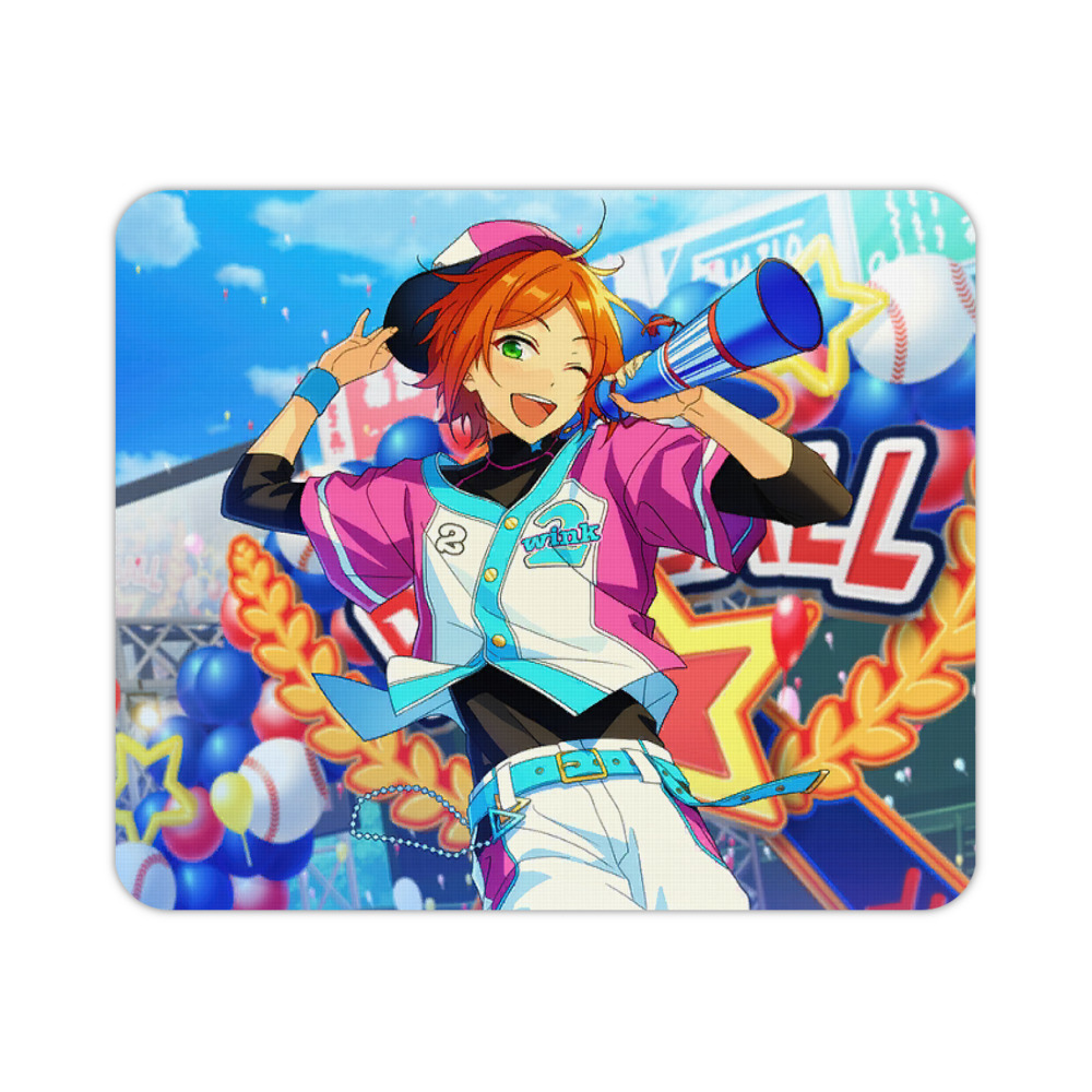 （画像用） あんさんぶるスターズ! Ensemble Stars マウスパッド ステッチ加工 ラバー素材 防水 滑り止め 超薄型 ゲーミング/オフィス対応