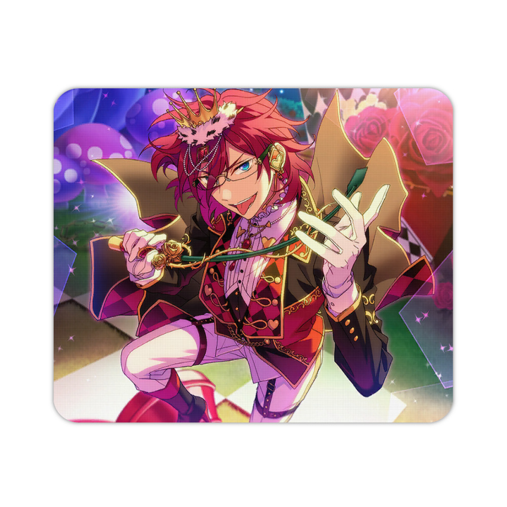 （画像用） あんさんぶるスターズ! Ensemble Stars マウスパッド ステッチ加工 ラバー素材 防水 滑り止め 超薄型 ゲーミング/オフィス対応