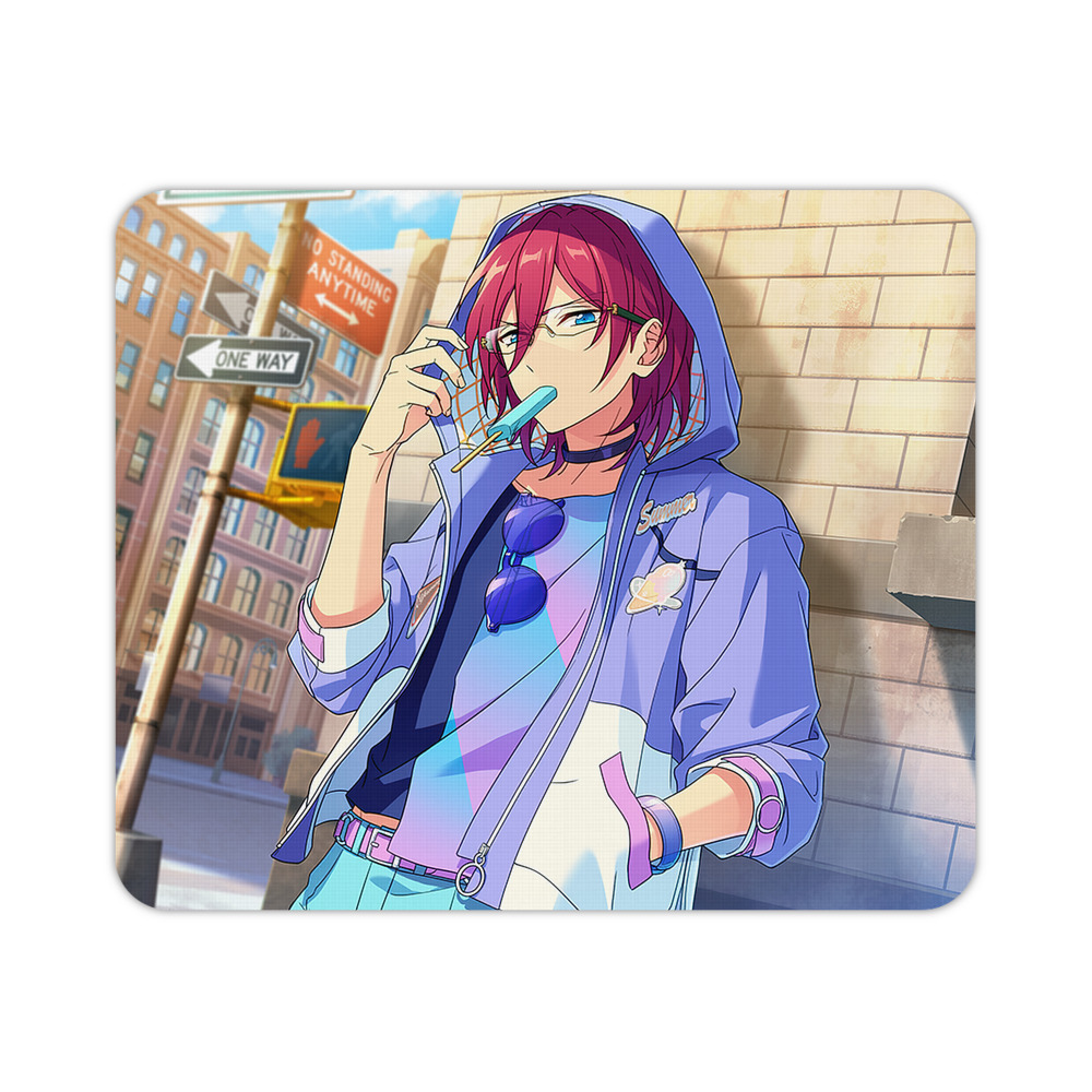 （画像用） あんさんぶるスターズ! Ensemble Stars マウスパッド ステッチ加工 ラバー素材 防水 滑り止め 超薄型 ゲーミング/オフィス対応