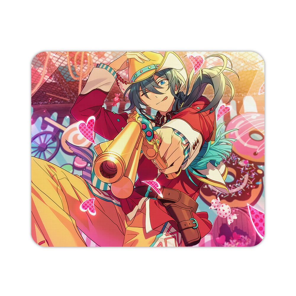 （画像用） あんさんぶるスターズ! Ensemble Stars マウスパッド ステッチ加工 ラバー素材 防水 滑り止め 超薄型 ゲーミング/オフィス対応