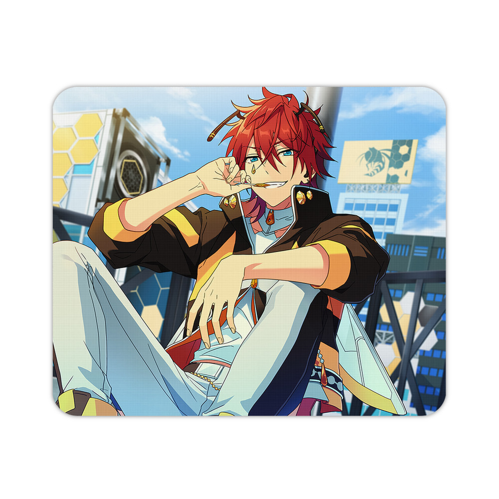 （画像用） あんさんぶるスターズ! Ensemble Stars マウスパッド ステッチ加工 ラバー素材 防水 滑り止め 超薄型 ゲーミング/オフィス対応