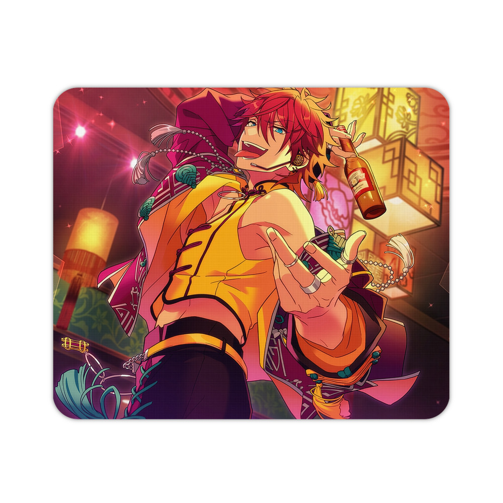 （画像用） あんさんぶるスターズ! Ensemble Stars マウスパッド ステッチ加工 ラバー素材 防水 滑り止め 超薄型 ゲーミング/オフィス対応