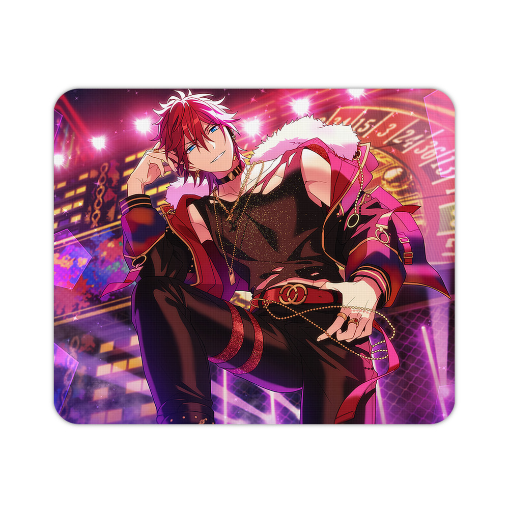 （画像用） あんさんぶるスターズ! Ensemble Stars マウスパッド ステッチ加工 ラバー素材 防水 滑り止め 超薄型 ゲーミング/オフィス対応
