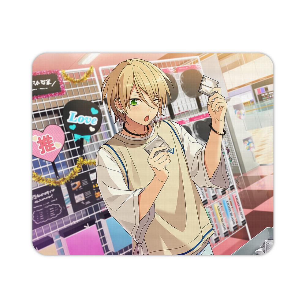 （画像用） あんさんぶるスターズ! Ensemble Stars マウスパッド ステッチ加工 ラバー素材 防水 滑り止め 超薄型 ゲーミング/オフィス対応