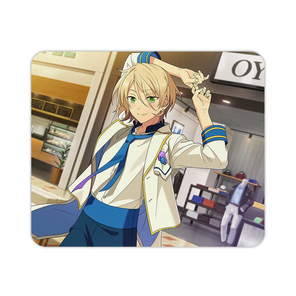 （画像用） あんさんぶるスターズ! Ensemble Stars マウスパッド ステッチ加工 ラバー素材 防水 滑り止め 超薄型 ゲーミング/オフィス対応