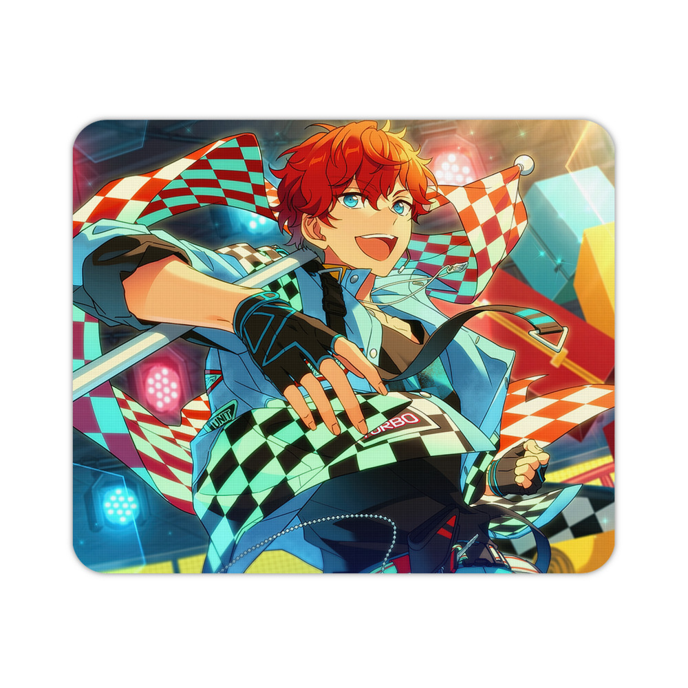 （画像用） あんさんぶるスターズ! Ensemble Stars マウスパッド ステッチ加工 ラバー素材 防水 滑り止め 超薄型 ゲーミング/オフィス対応