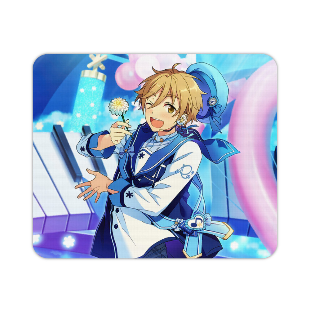 （画像用） あんさんぶるスターズ! Ensemble Stars マウスパッド ステッチ加工 ラバー素材 防水 滑り止め 超薄型 ゲーミング/オフィス対応