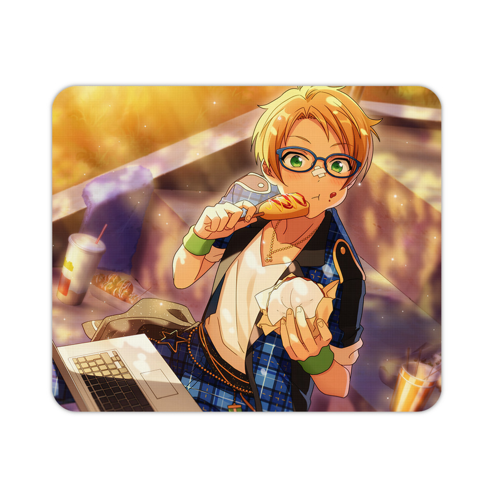 （画像用） あんさんぶるスターズ! Ensemble Stars マウスパッド ステッチ加工 ラバー素材 防水 滑り止め 超薄型 ゲーミング/オフィス対応