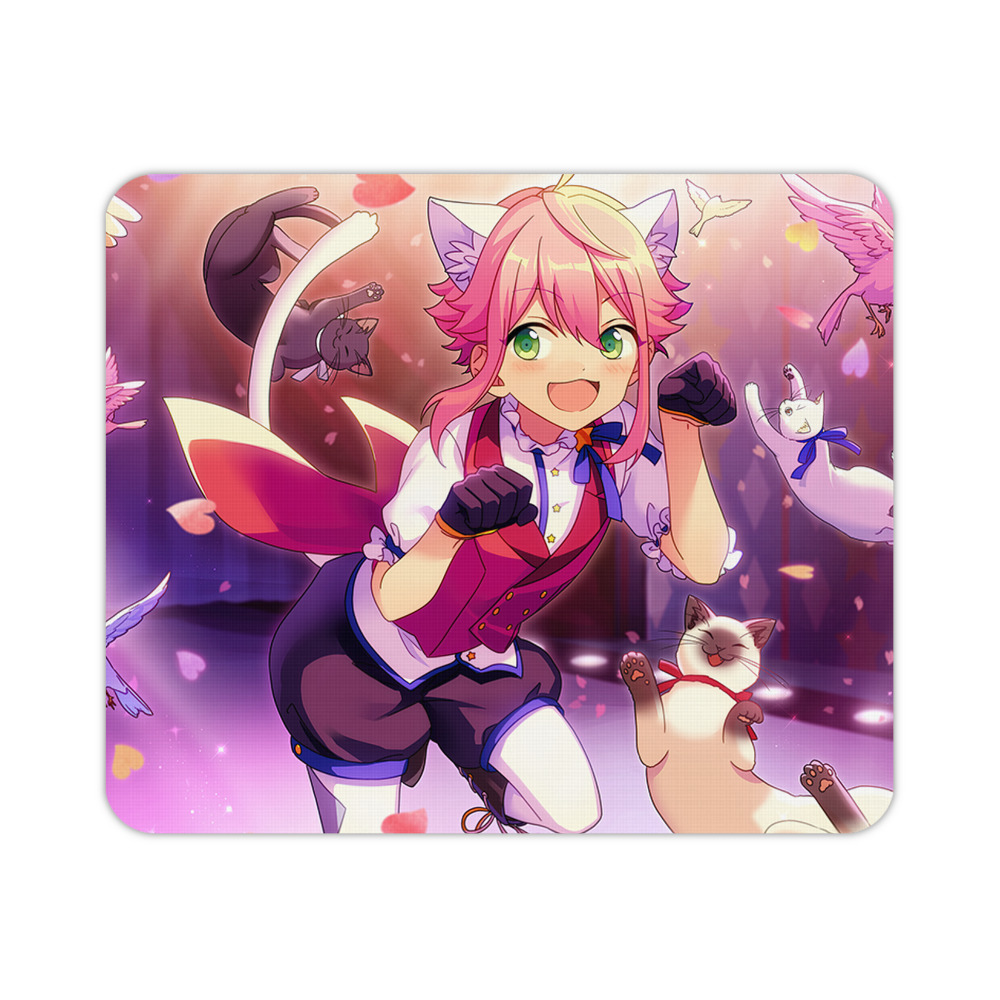 （画像用） あんさんぶるスターズ! Ensemble Stars マウスパッド ステッチ加工 ラバー素材 防水 滑り止め 超薄型 ゲーミング/オフィス対応