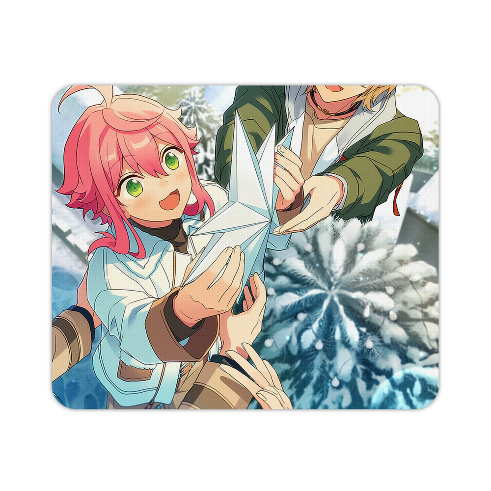（画像用） あんさんぶるスターズ! Ensemble Stars マウスパッド ステッチ加工 ラバー素材 防水 滑り止め 超薄型 ゲーミング/オフィス対応