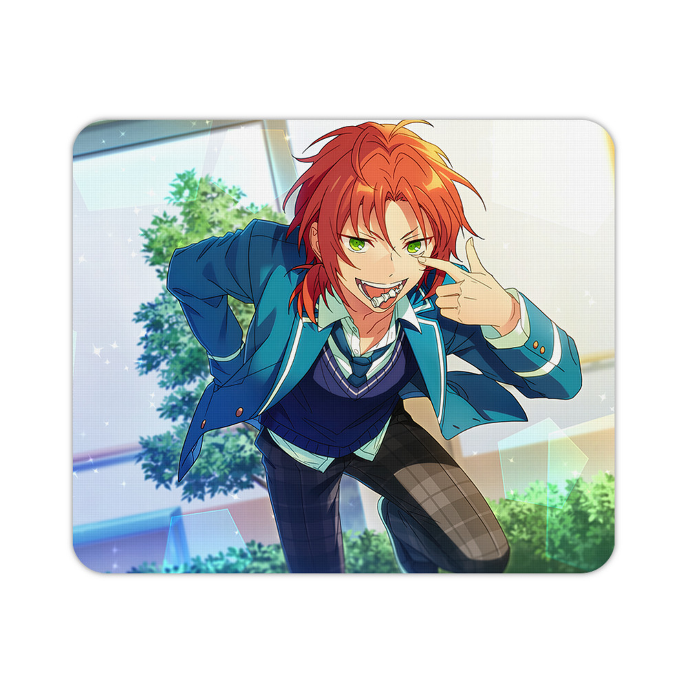 （画像用） あんさんぶるスターズ! Ensemble Stars マウスパッド ステッチ加工 ラバー素材 防水 滑り止め 超薄型 ゲーミング/オフィス対応