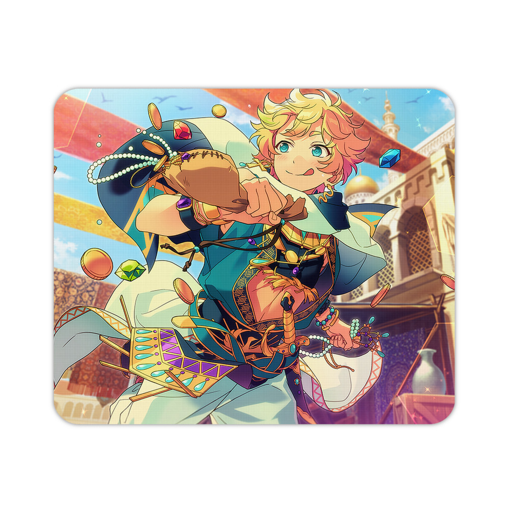 （画像用） あんさんぶるスターズ! Ensemble Stars マウスパッド ステッチ加工 ラバー素材 防水 滑り止め 超薄型 ゲーミング/オフィス対応